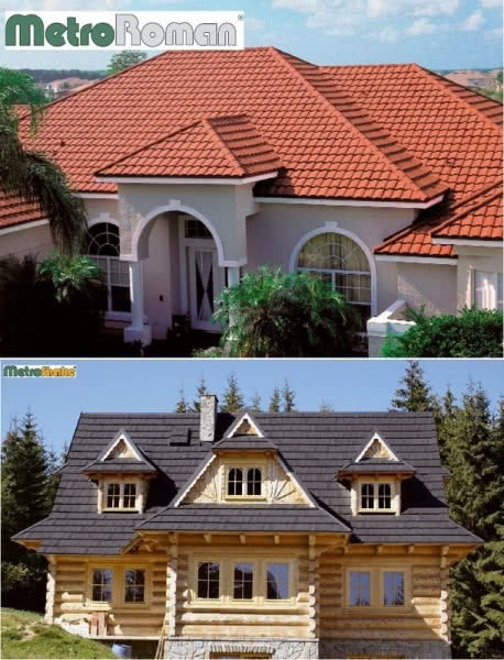Blachodachówka z posypką ceramiczną