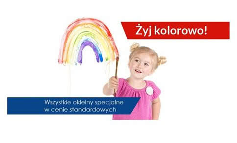 Tylko do końca marca wszystkie okleiny specjalne w cenie standardowych!