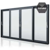 DRZWI TARASOWE ALUMINIOWE FUTURO