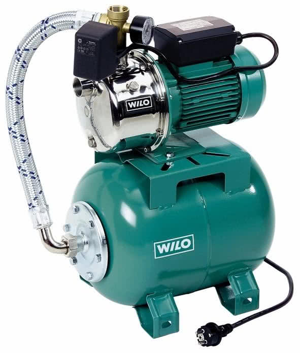 Samozasysający zestaw hydroforowy Wilo-Jet HWJ