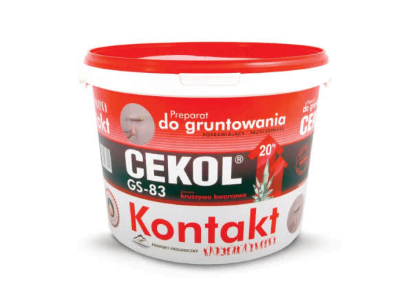 Preparat gruntujący Cekol GS-83 Kontakt