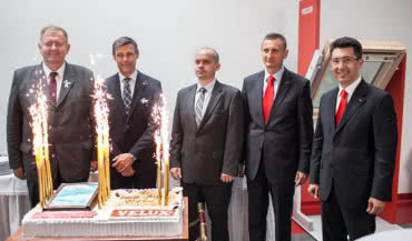 15-lecie rozpoczęcia produkcji VELUX w Gnieźnie